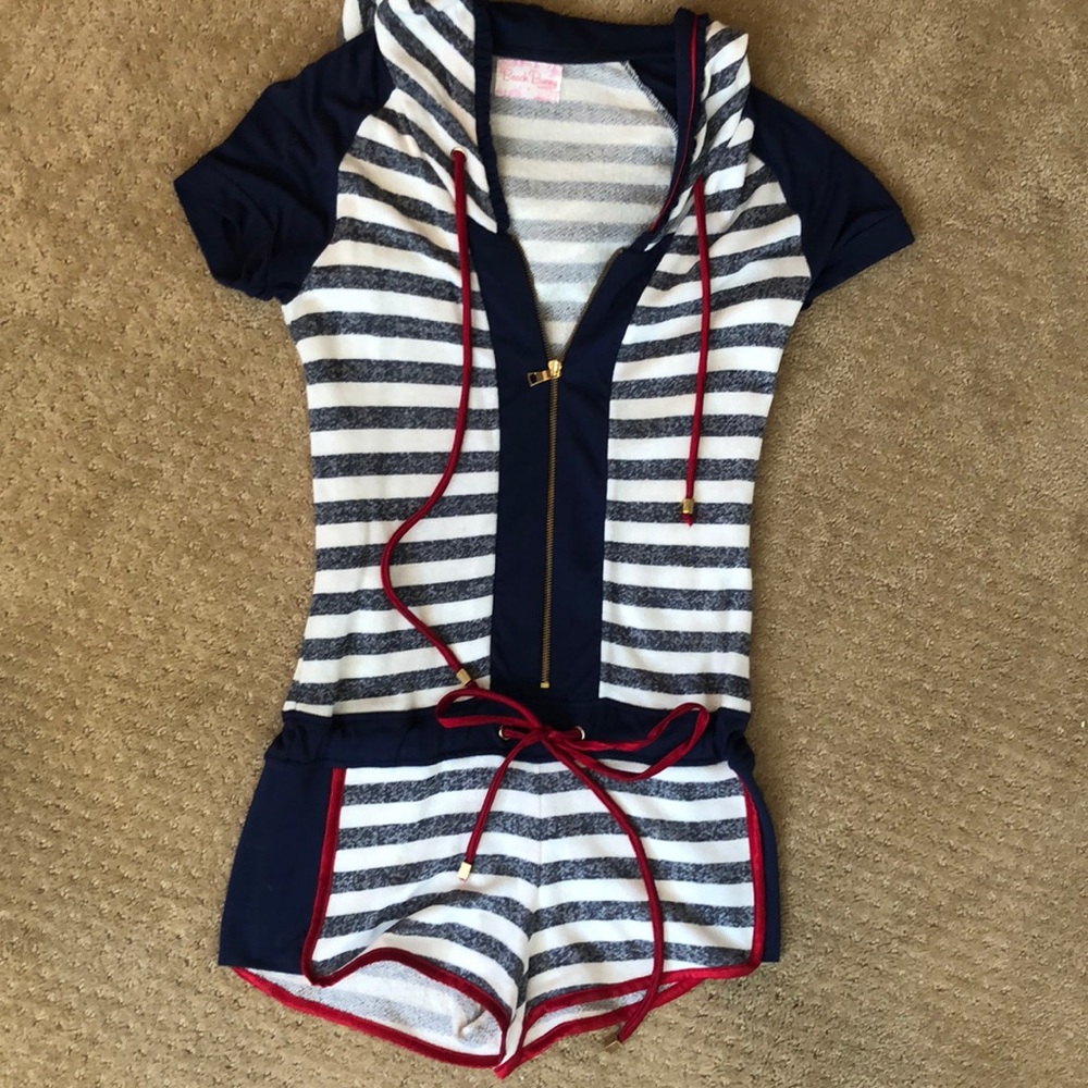 Beach Bunny brand bsuit cover up and/or romper